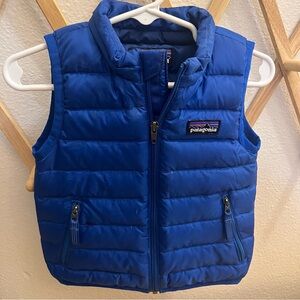 Patagonia Blue Baby Puffer Vest